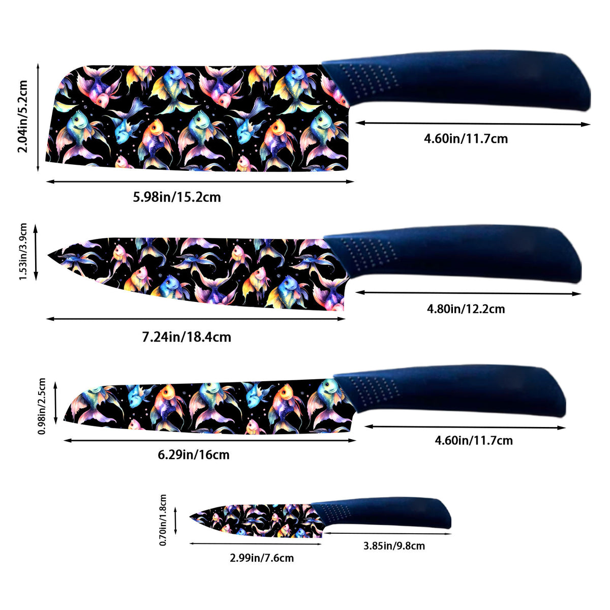 6-Piece Ceramic Knife Set | Ultra-Sharp Kitchen Knives for Everyday Cooking & BBQ Prep