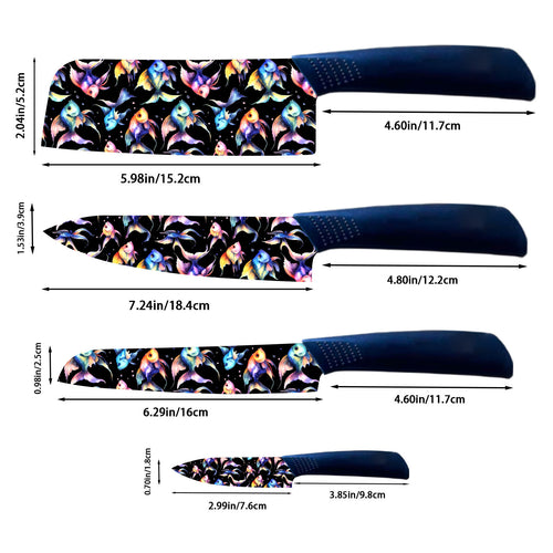 6-Piece Ceramic Knife Set | Ultra-Sharp Kitchen Knives for Everyday Cooking & BBQ Prep